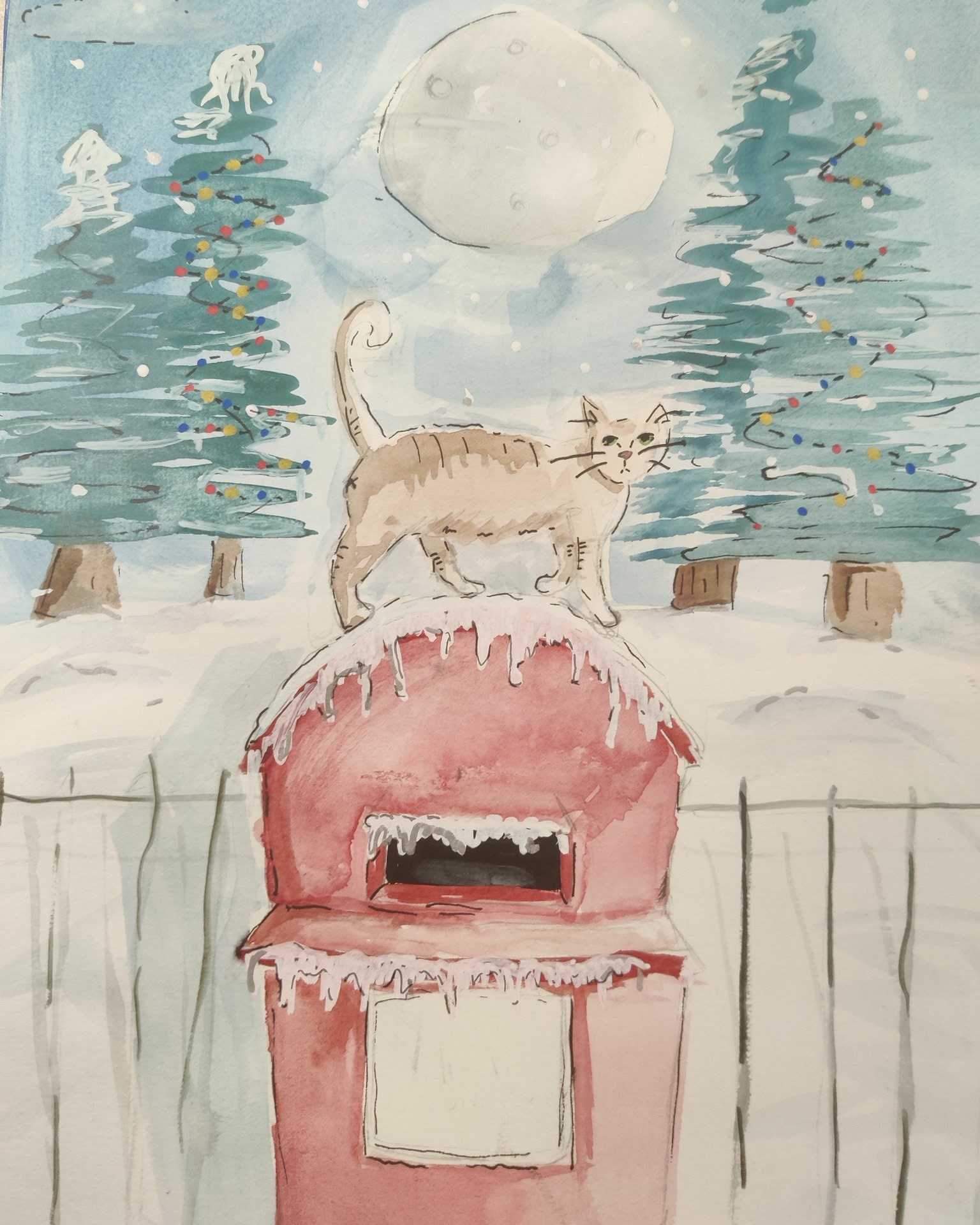 WINNING CHRISTMAS CARD DESIGN